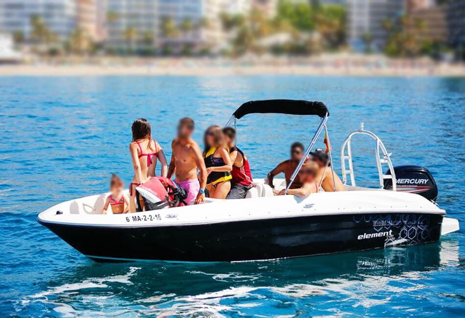 18 Ft Bayliner 180 XL Element available for charter