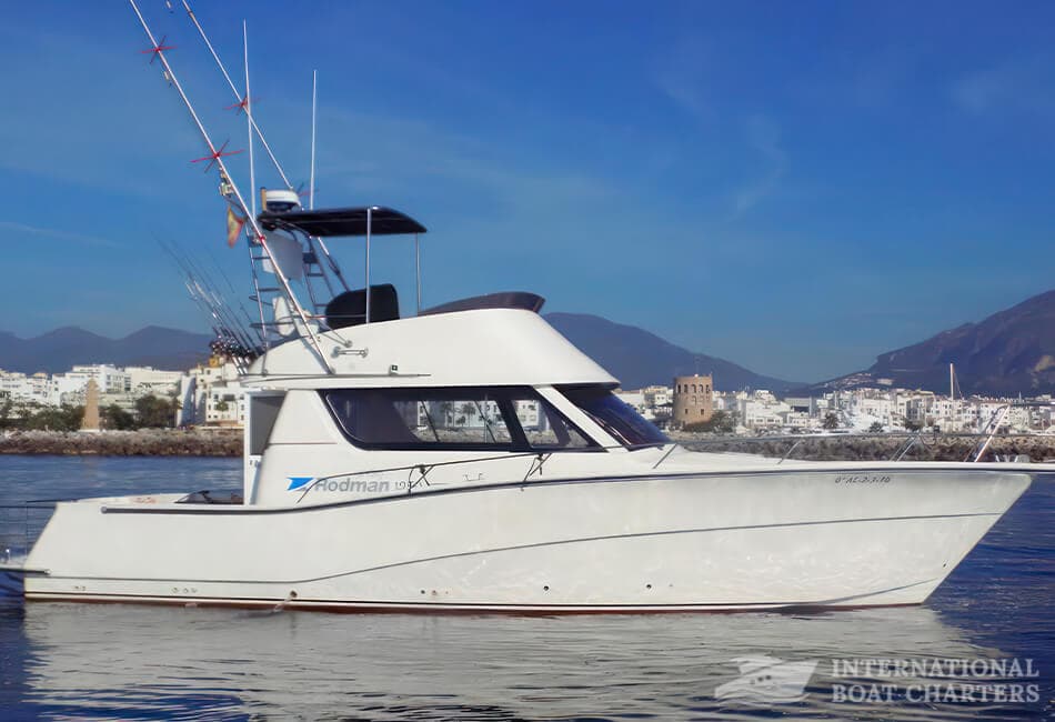 12.50m (41ft) Rodman 12.50 Rt Fishing Powerboat available for charter