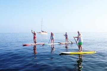 Paddle Boarding Tour on the beautiful Marbella Coast in destination