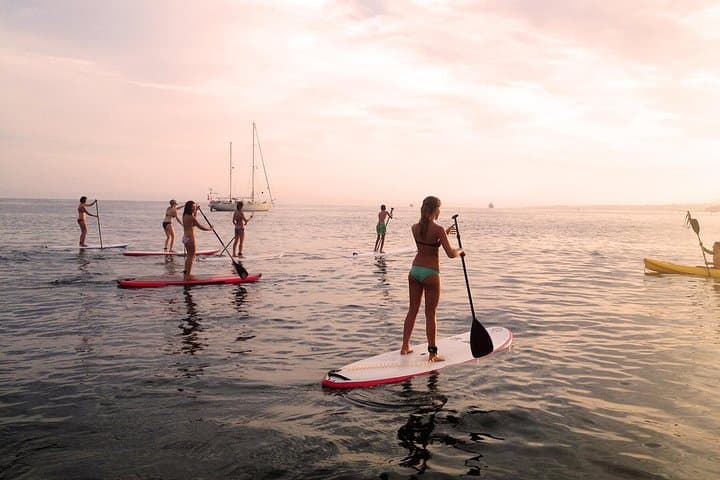 Sunset SUP Tour in Marbella in Marbella