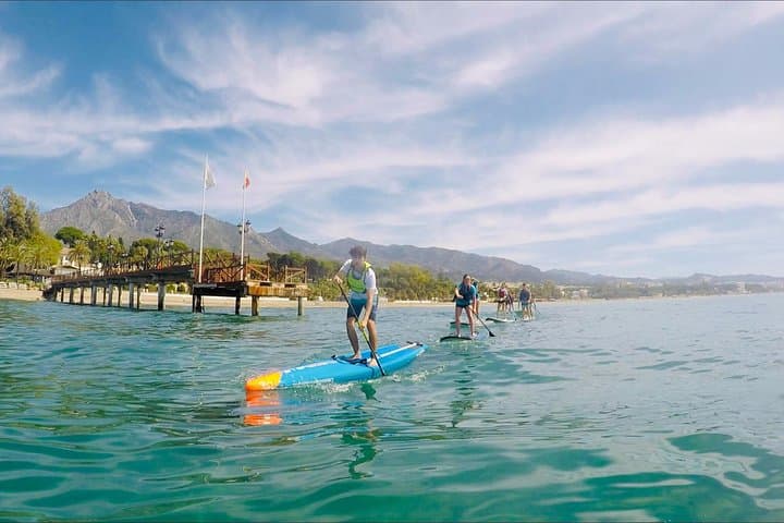 Paddle Boarding Tour on the beautiful Marbella Coast in Marbella
