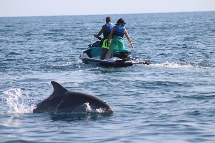 Guided JETSKI tour along the coast of Marbella, enjoy 30 minutes or 1 hour in Marbella